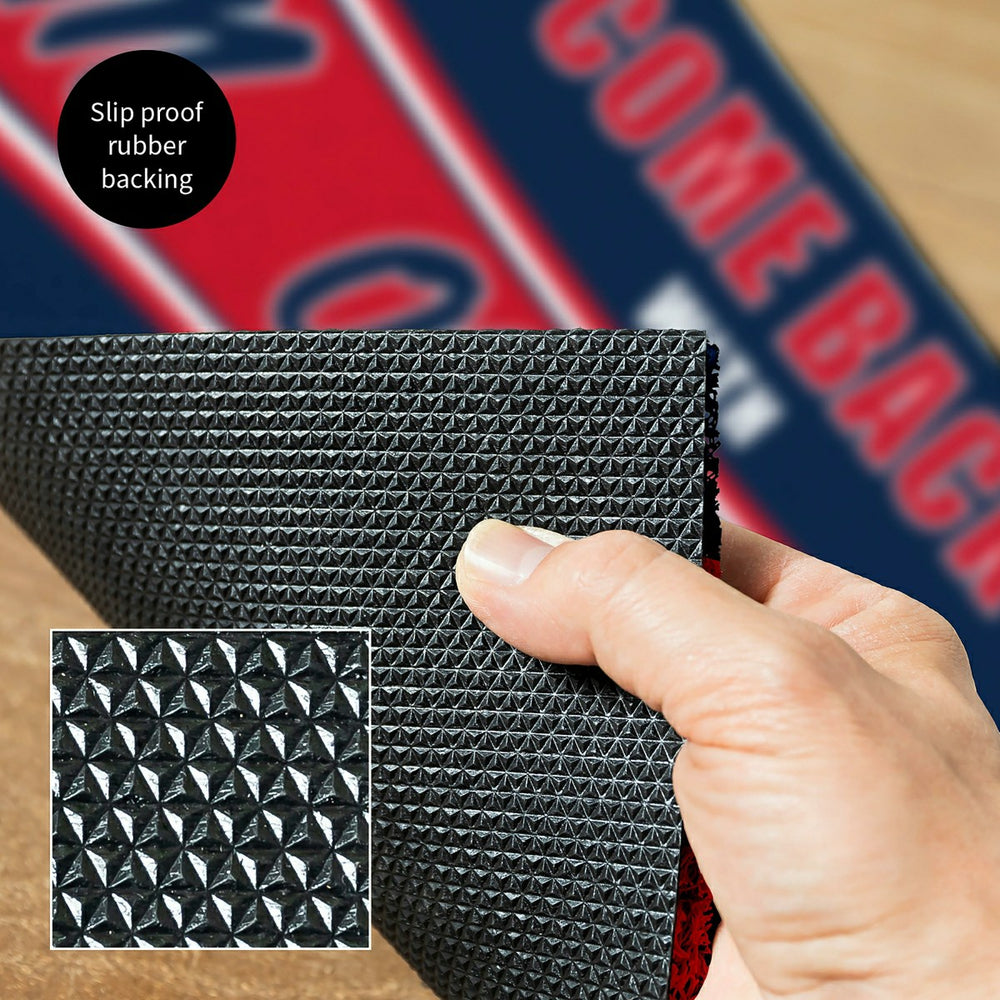 28" x 16" PVC Trapper Mat, Come Back with Tickets, University of Missi