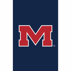 University of Mississippi Applique House Flag