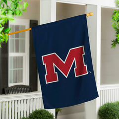 University of Mississippi Applique House Flag