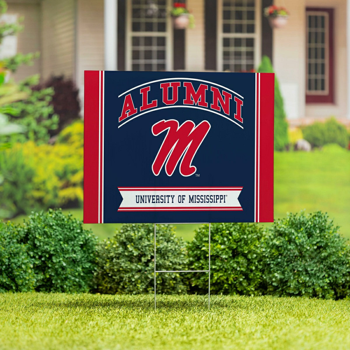 University of Mississippi Coroplast Yard Sign Alumni