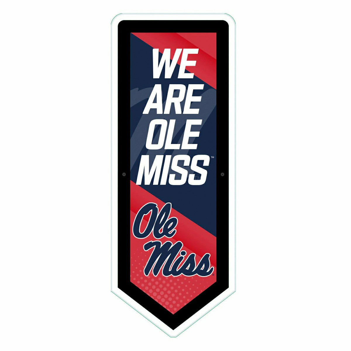 LED Wall Decor, Pennant, University of Mississippi