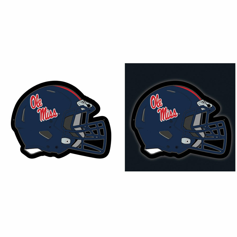LED Wall Decor, Helmet, University of Mississippi