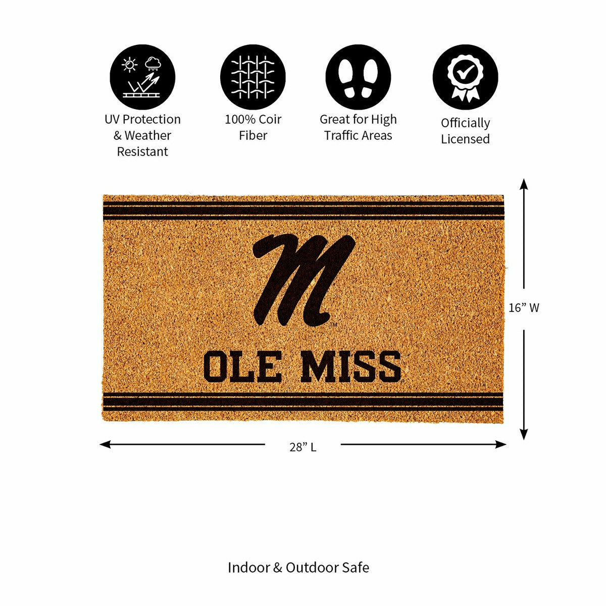 University of Mississippi, Coir Mat 1C