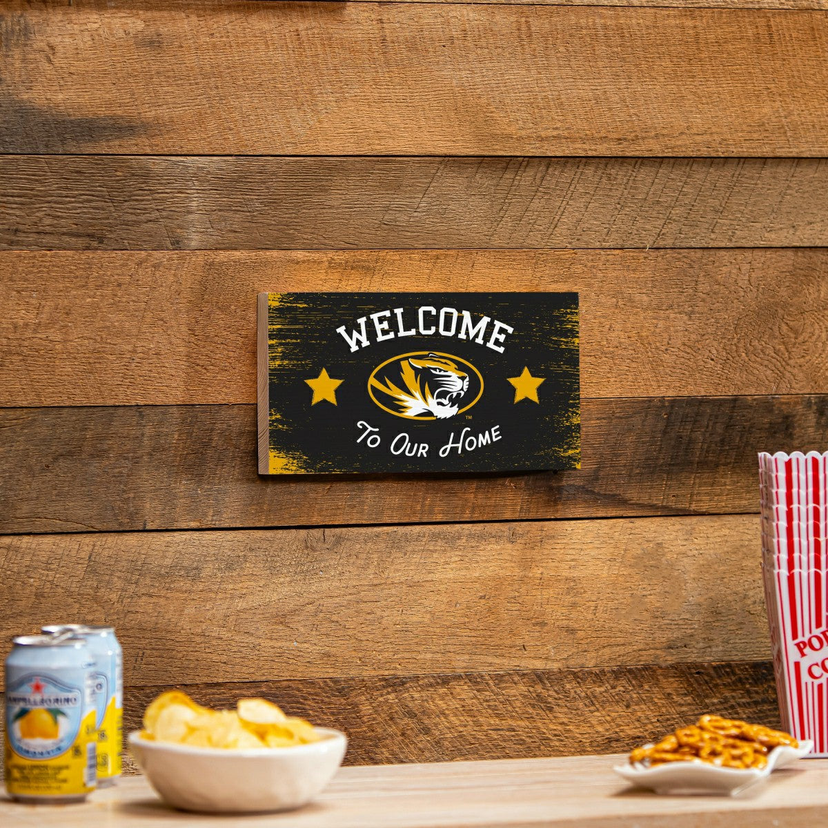University of Missouri Wood Wall Sign, 6x11