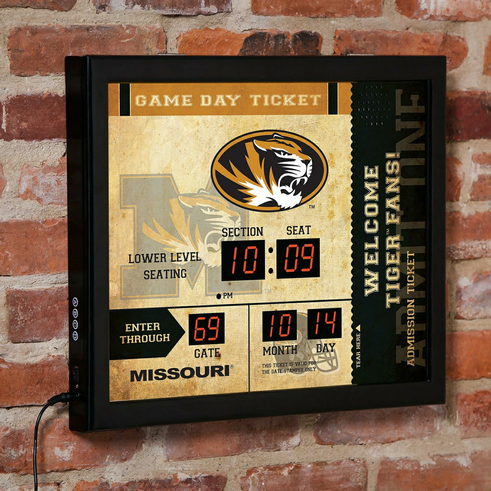 Scoreboard Wall Clock, Missouri