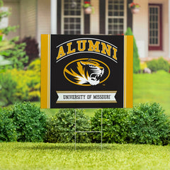 University of Missouri Coroplast Yard Sign Alumni