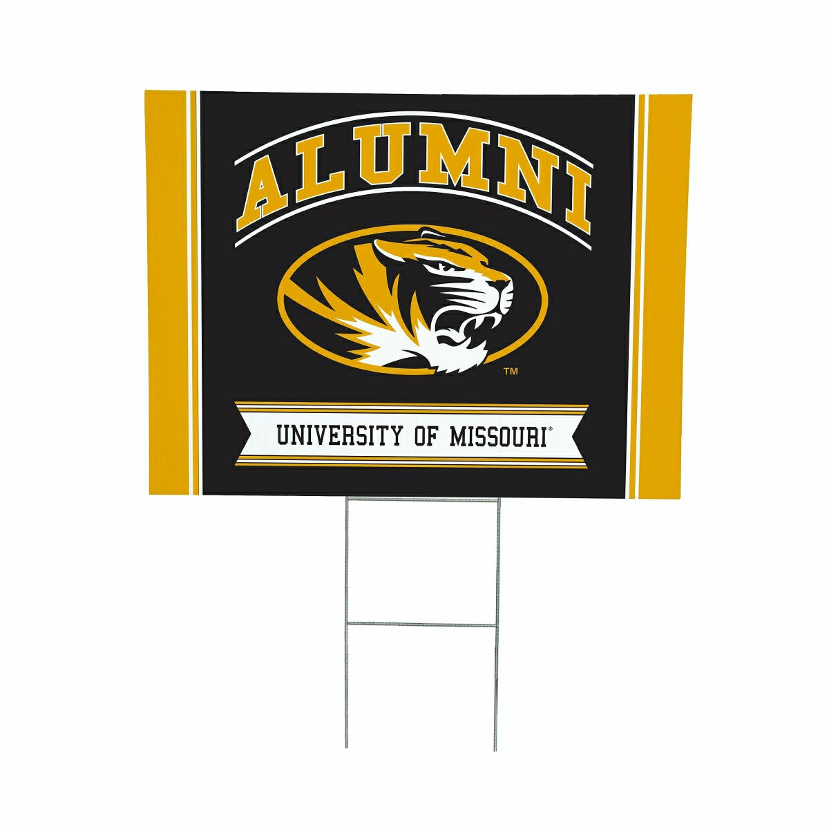 University of Missouri Coroplast Yard Sign Alumni