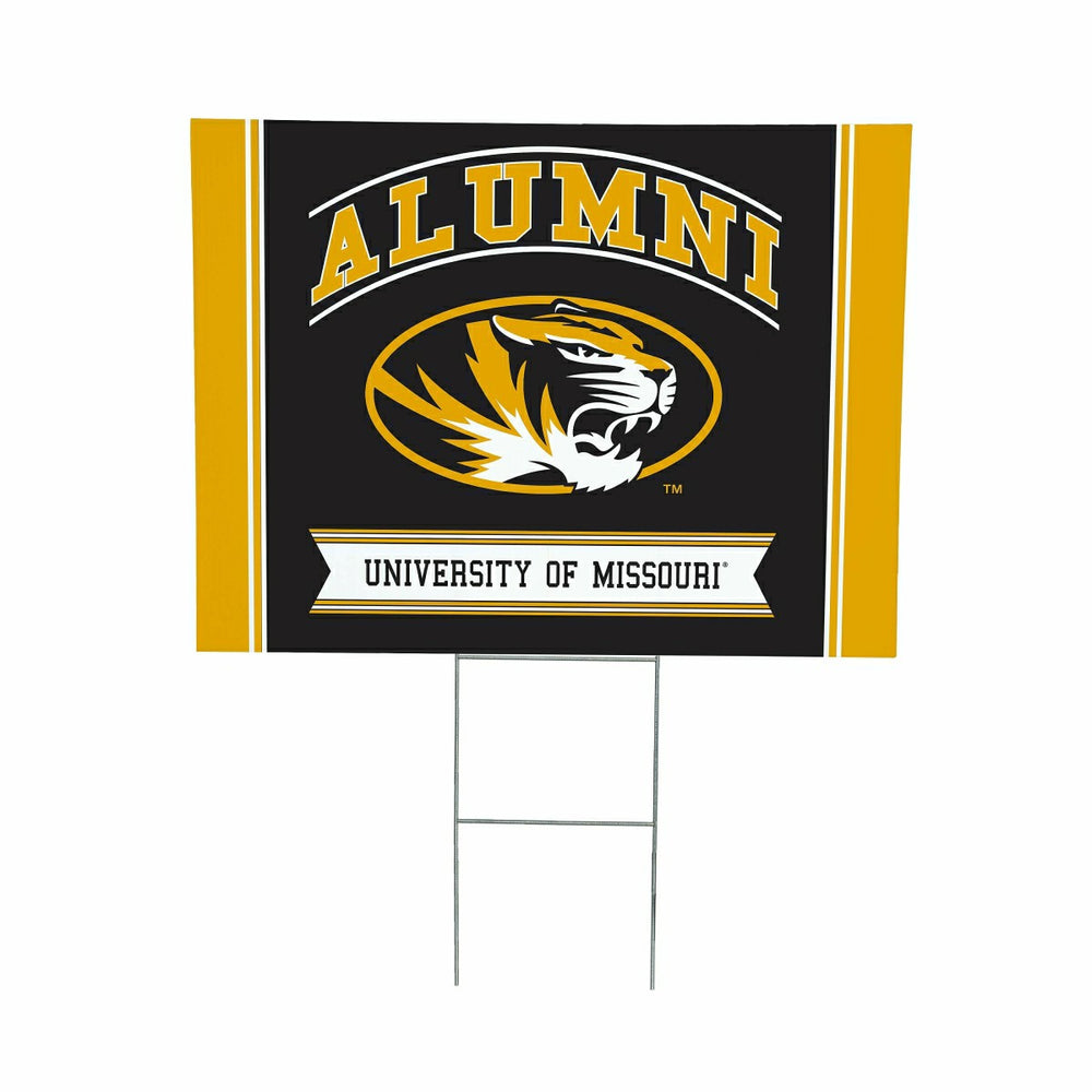 University of Missouri Coroplast Yard Sign Alumni