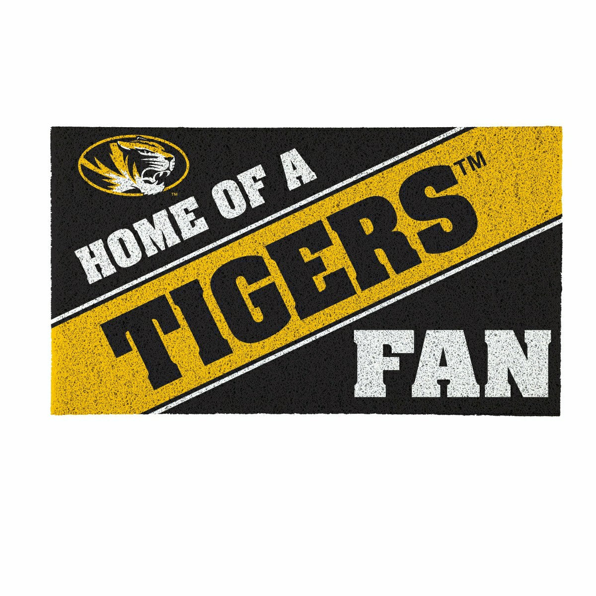 University of Missouri, PVC Mat COLOR, Home of a Fan