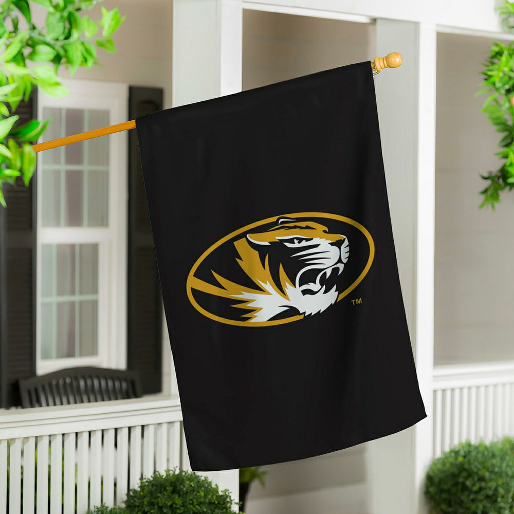 University of Missouri Applique House Flag