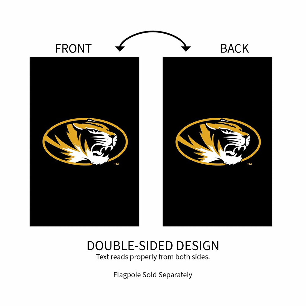 University of Missouri Applique House Flag