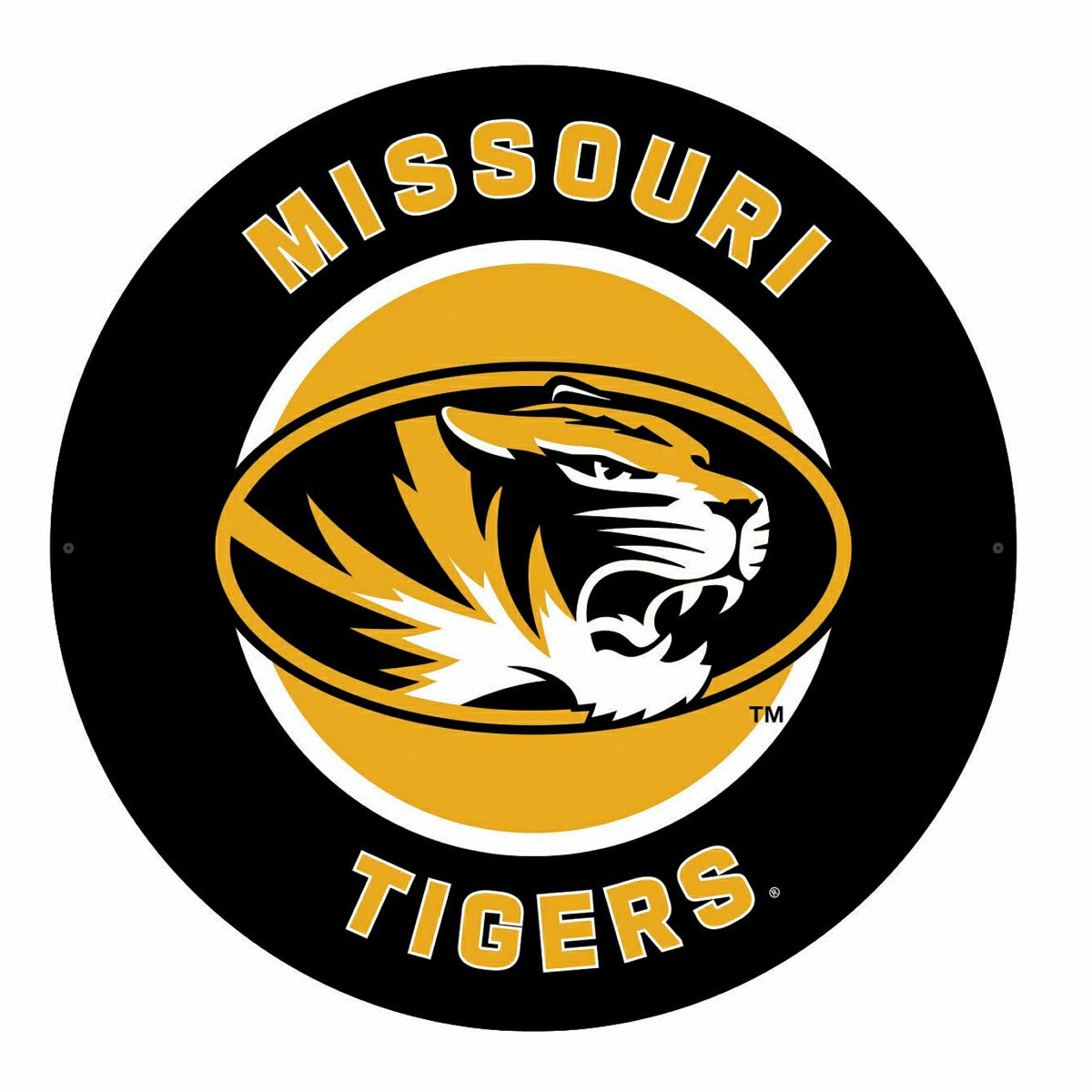 LED Wall Decor, Round, University of Missouri