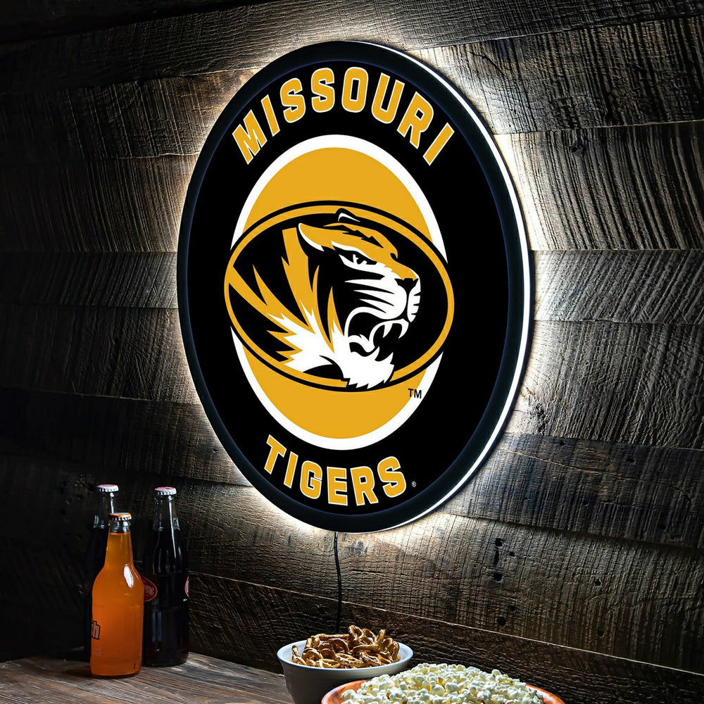 LED Wall Decor, Round, University of Missouri