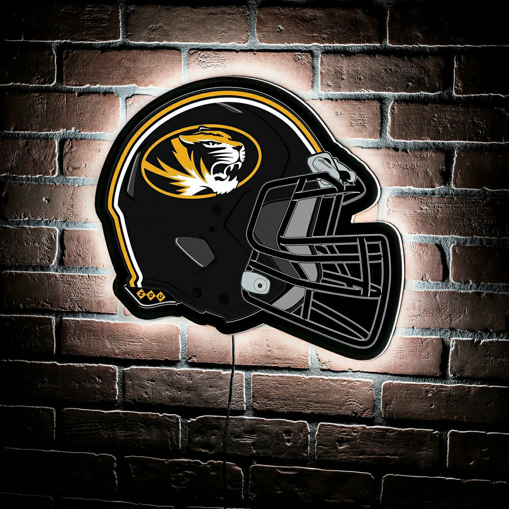LED Wall Decor, Helmet, University of Missouri