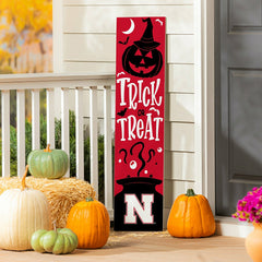 University of Nebraska 47" Double Sided Leaner, Halloween