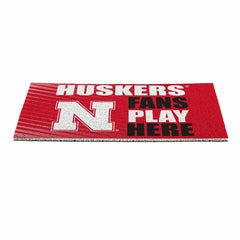 University of Nebraska Fan Mat, 28"x16"
