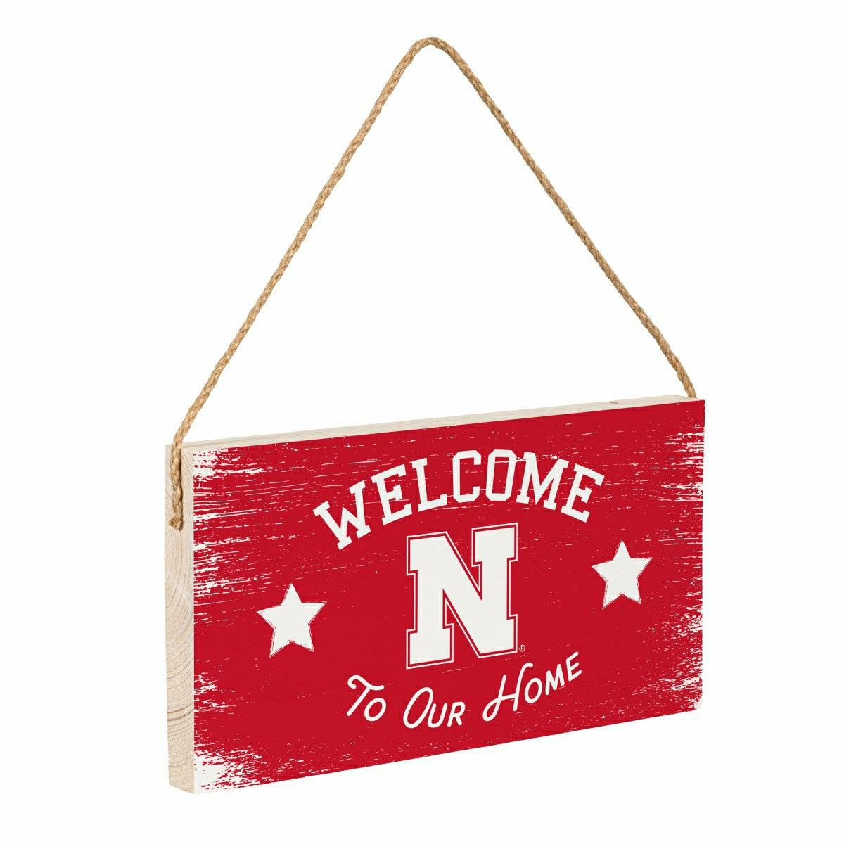University of Nebraska Wood Wall Sign, 6x11
