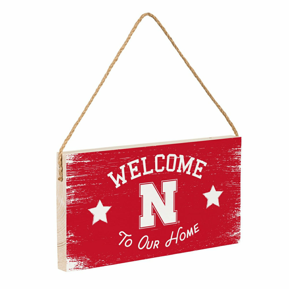 University of Nebraska Wood Wall Sign, 6x11