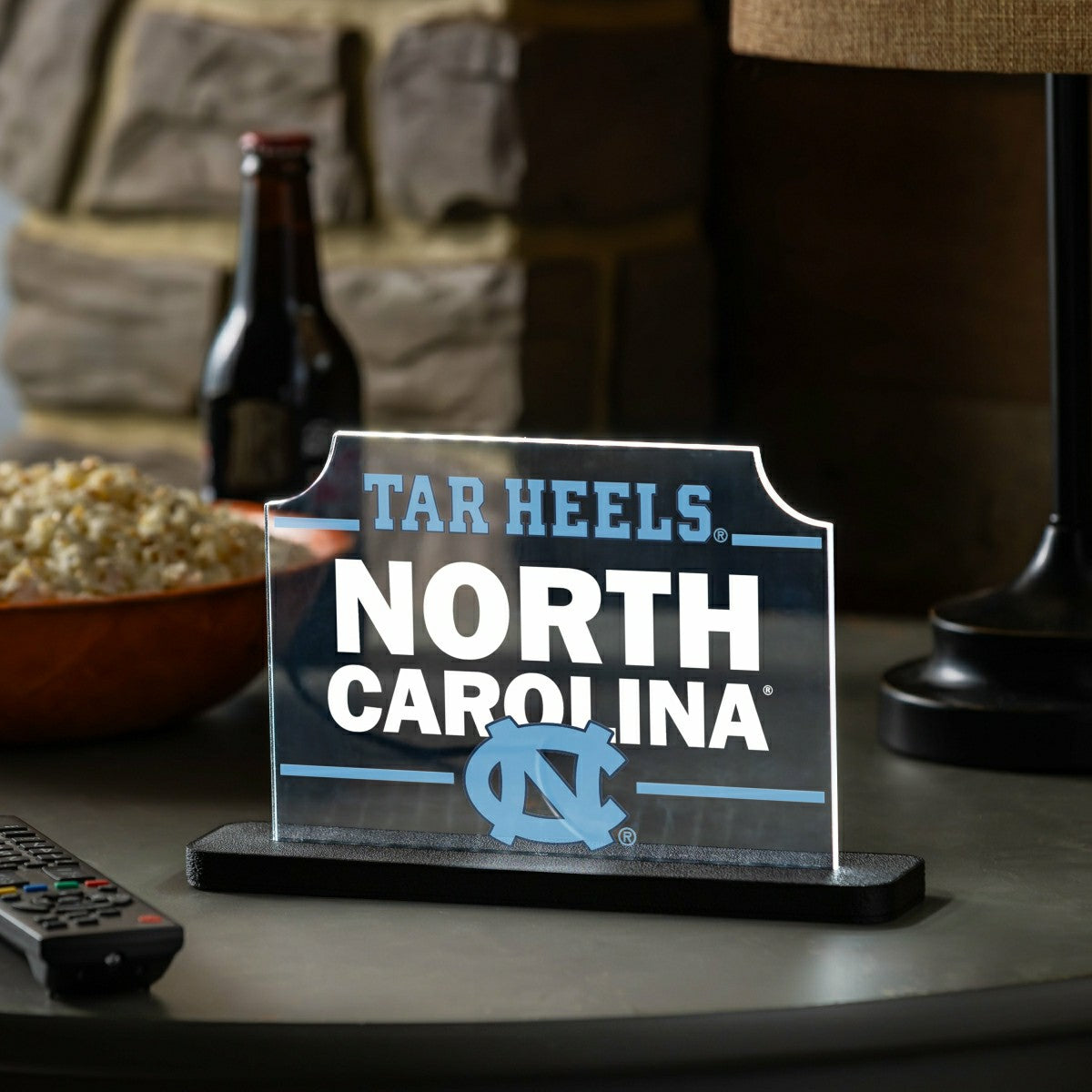 University of North Carolina College Rectangle Desklite LED Decor