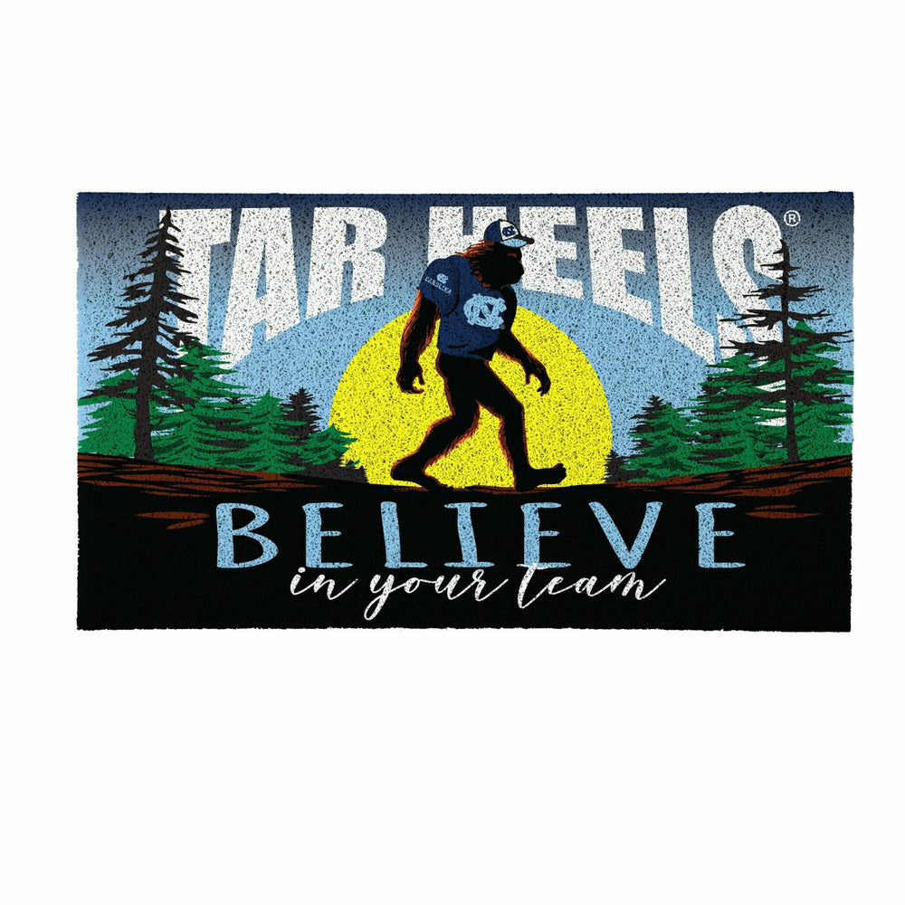 University of North Carolina Bigfoot PVC Mat, 28"x16"