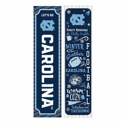 46" Double Sided Leaner, University of North Carolina, Winter Seasonal