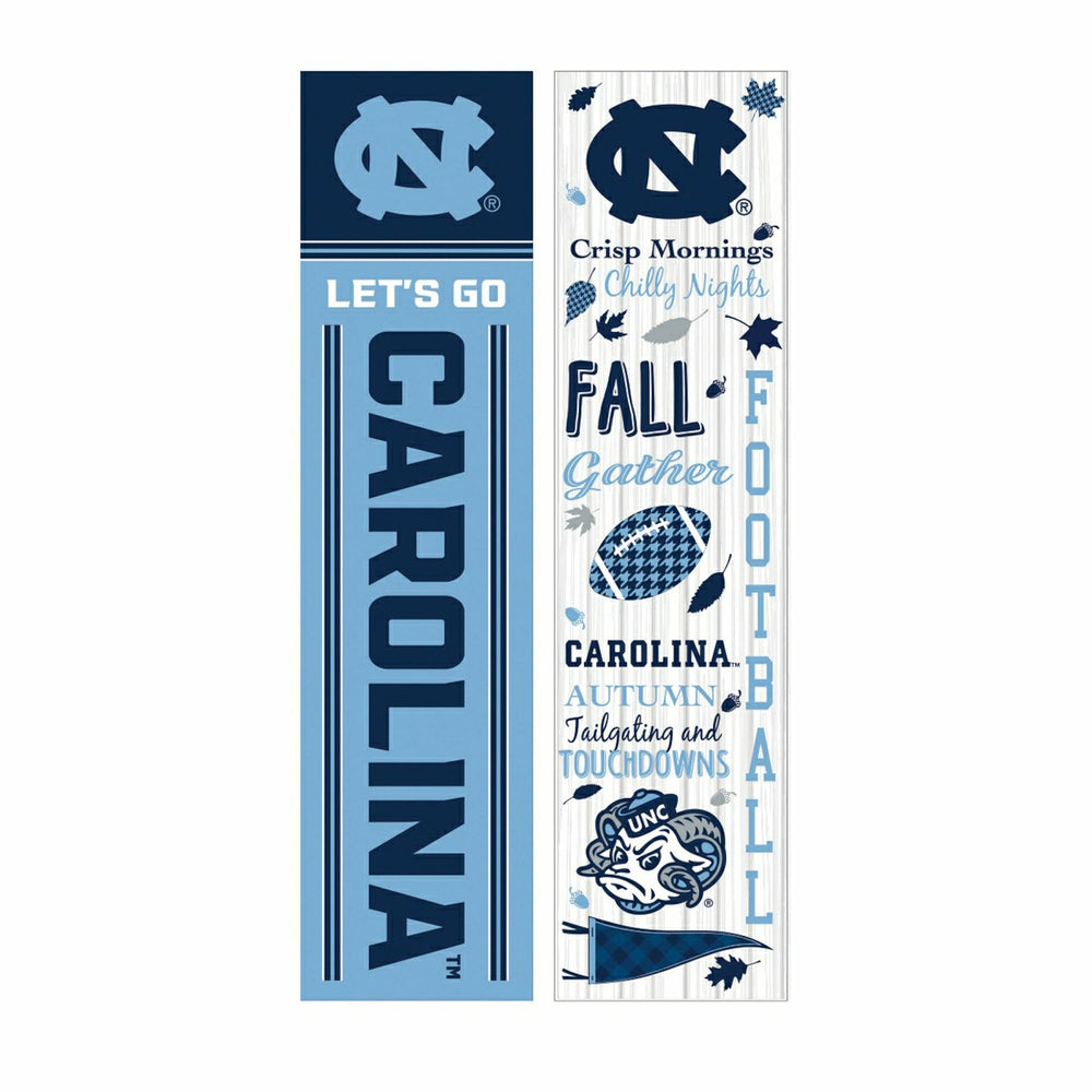 University of North Carolina 46" Double Sided Leaner, Fall Seasonal