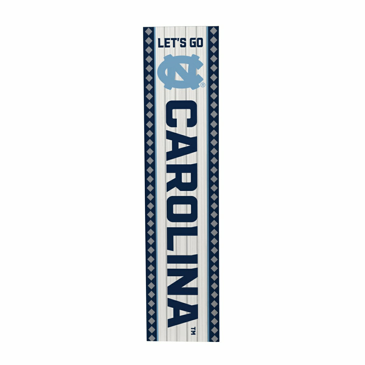 University of North Carolina 47" Double Sided Leaner, Christmas