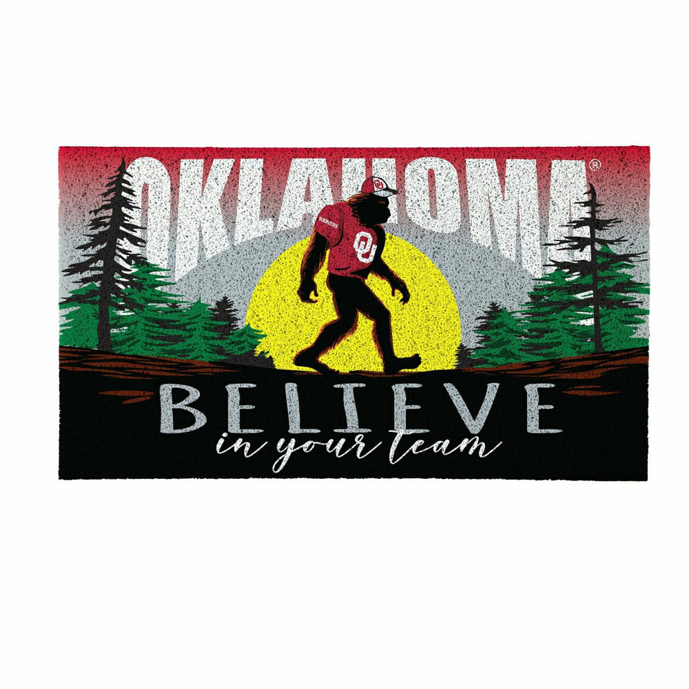 University of Oklahoma Bigfoot PVC Mat, 28"x16"