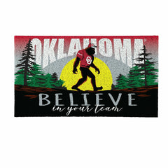 University of Oklahoma Bigfoot PVC Mat, 28"x16"