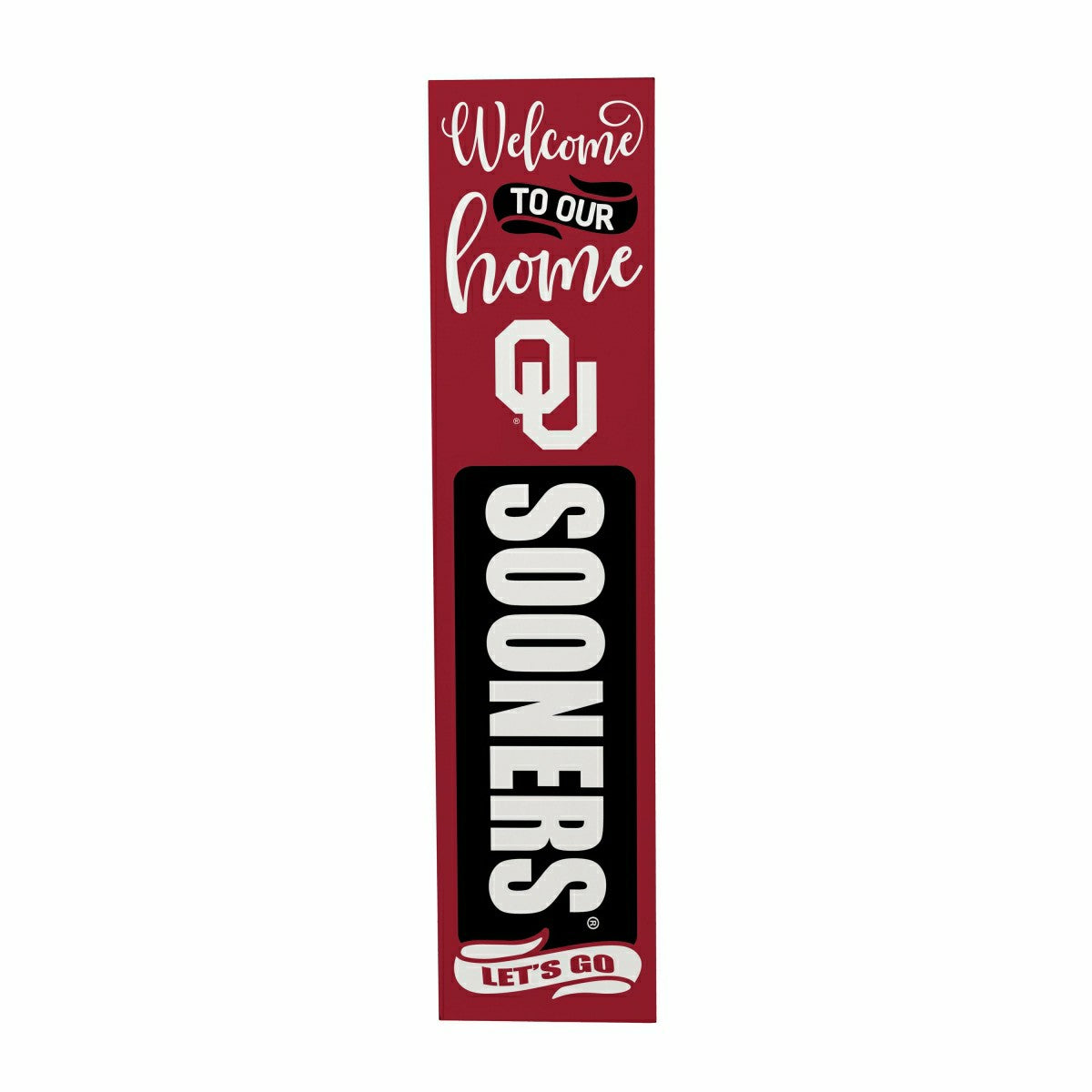 47" Double Sided Leaner, University of Oklahoma, Halloween