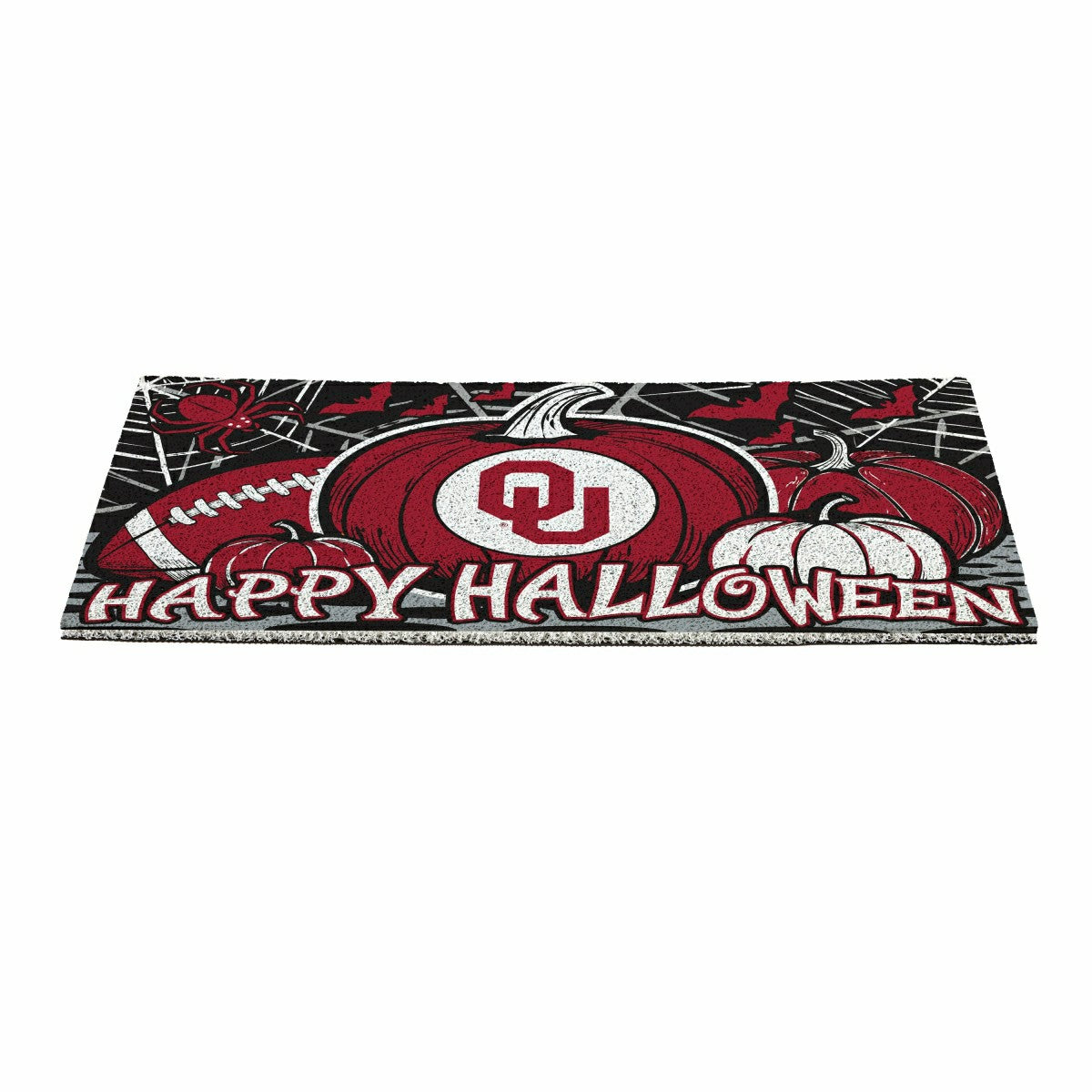 University of Oklahoma Halloween PVC Mat, 28"x16"