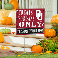 University of Oklahoma Yard Sign, Halloween Treats for Fans