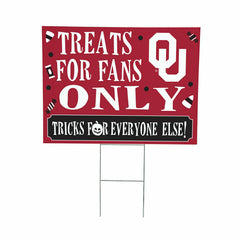 University of Oklahoma Yard Sign, Halloween Treats for Fans
