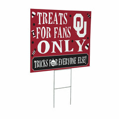 University of Oklahoma Yard Sign, Halloween Treats for Fans