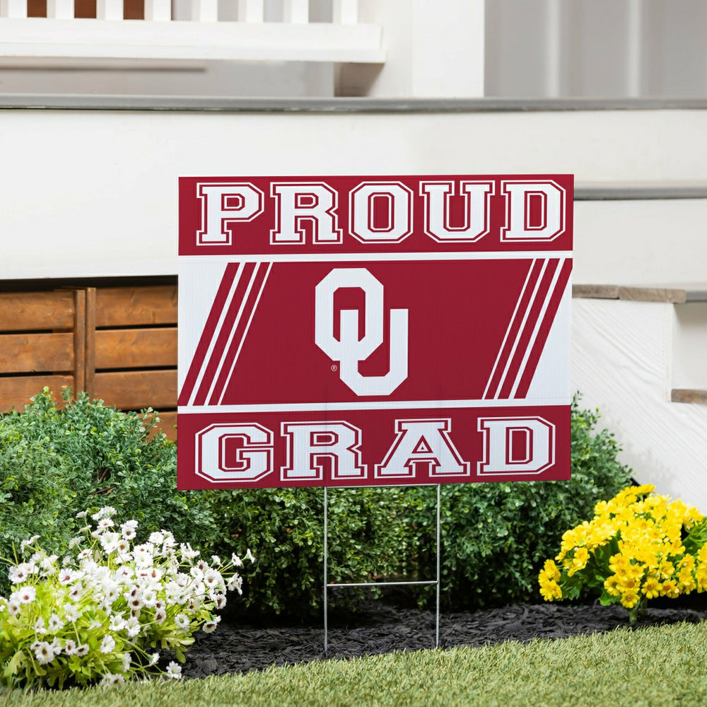 University of Oklahoma Coroplast Yard Sign Graduate