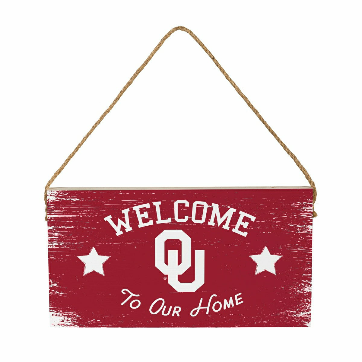 University of Oklahoma Wood Wall Sign, 6x11