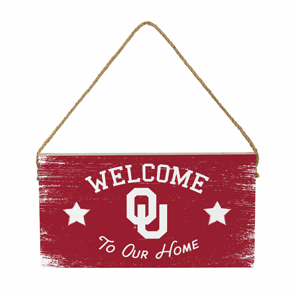 University of Oklahoma Wood Wall Sign, 6x11