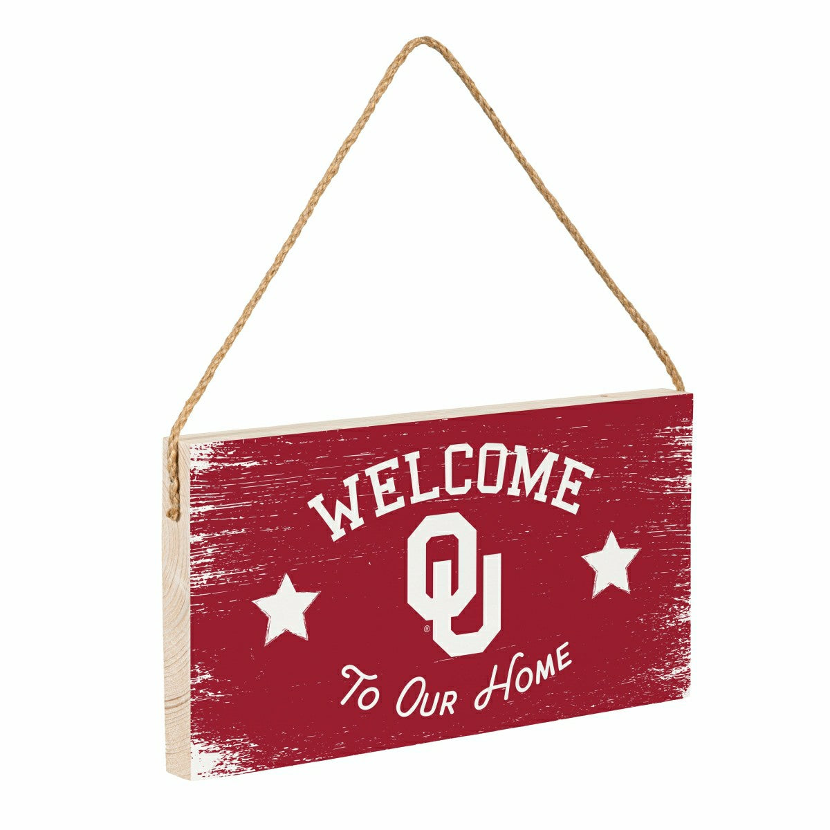 University of Oklahoma Wood Wall Sign, 6x11