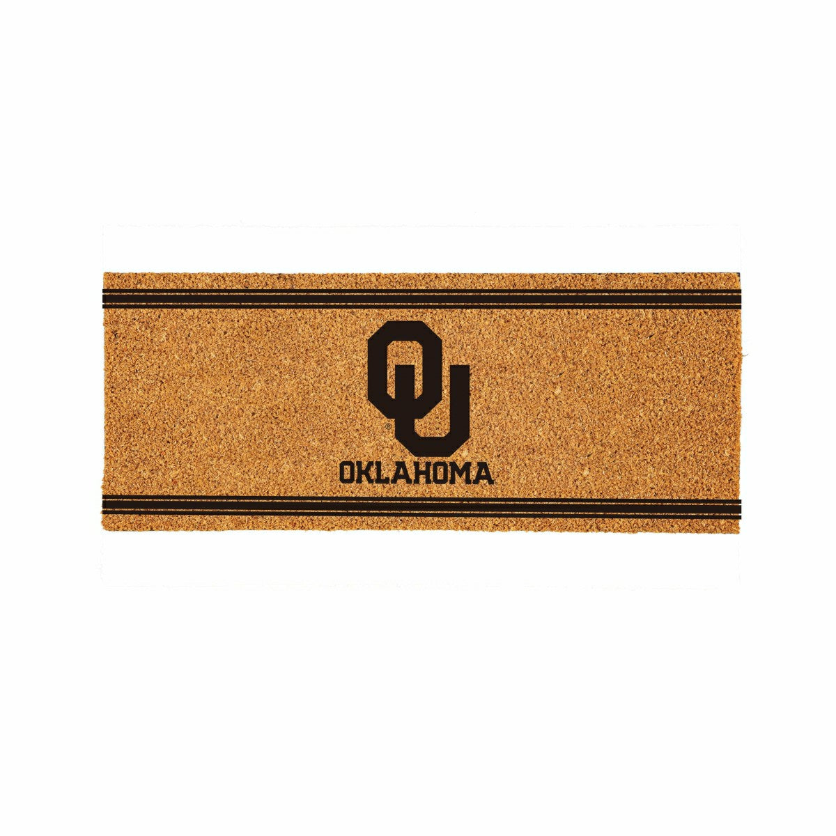 University of Oklahoma Extra Large One Color Coir Mat, 60"x24"