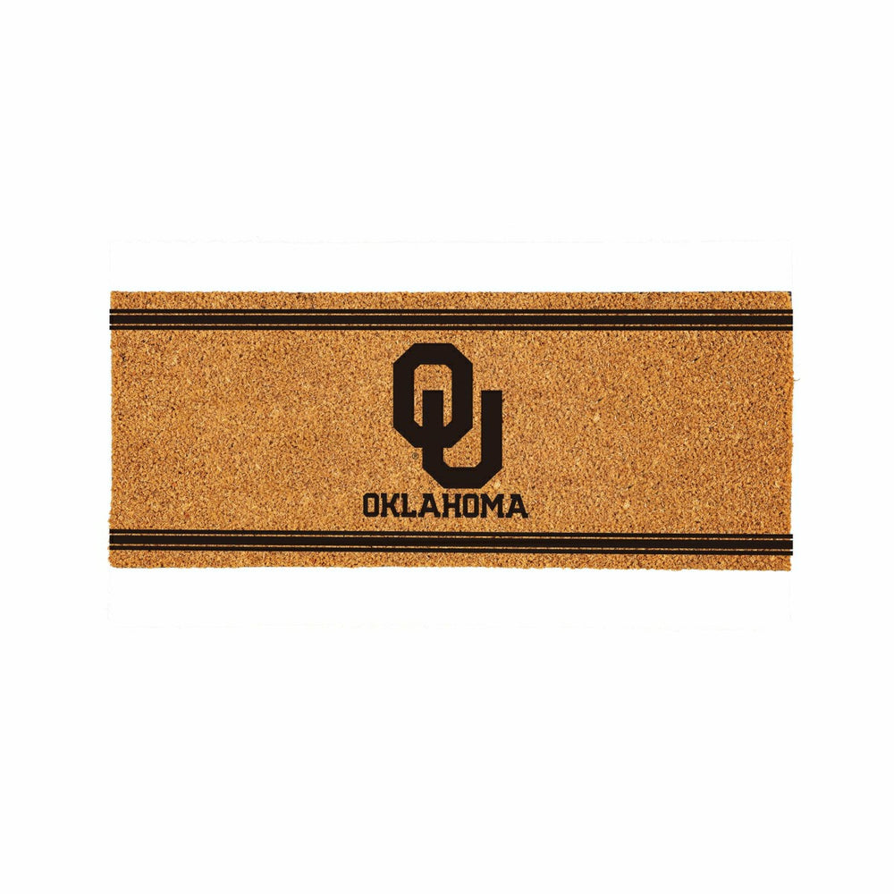 University of Oklahoma Extra Large One Color Coir Mat, 60"x24"