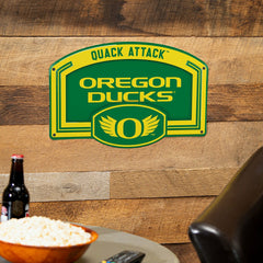 University of Oregon USA Embossed Steel Wall Sign, 11" x 17"