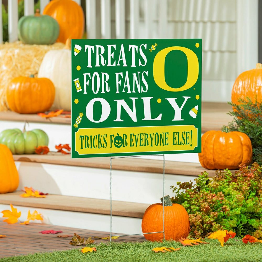 University of Oregon Yard Sign, Halloween Treats for Fans