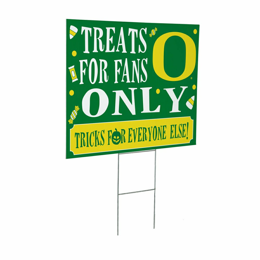 University of Oregon Yard Sign, Halloween Treats for Fans