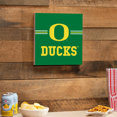 University of Oregon Wood Wall Sign, 12x12