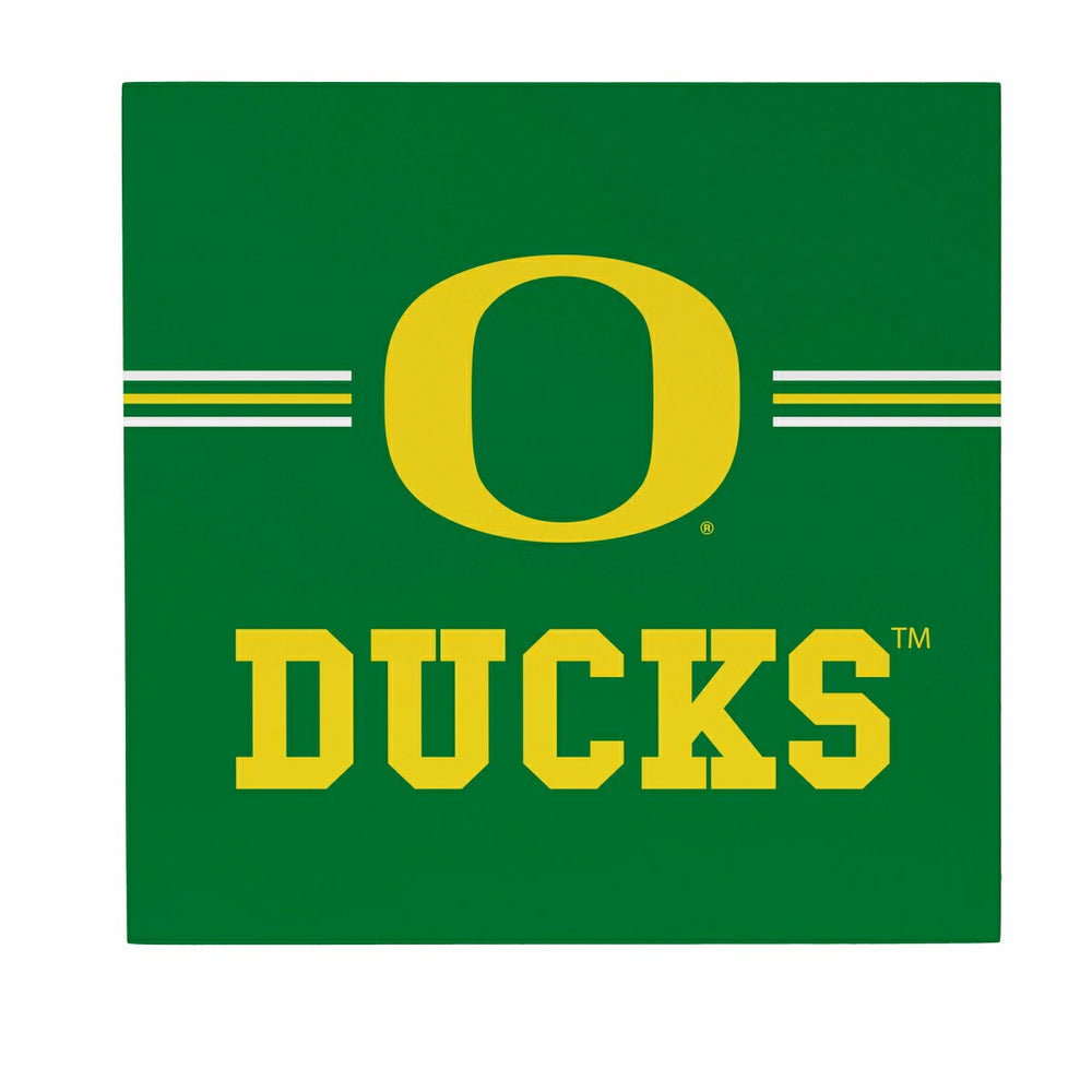 University of Oregon Wood Wall Sign, 12x12