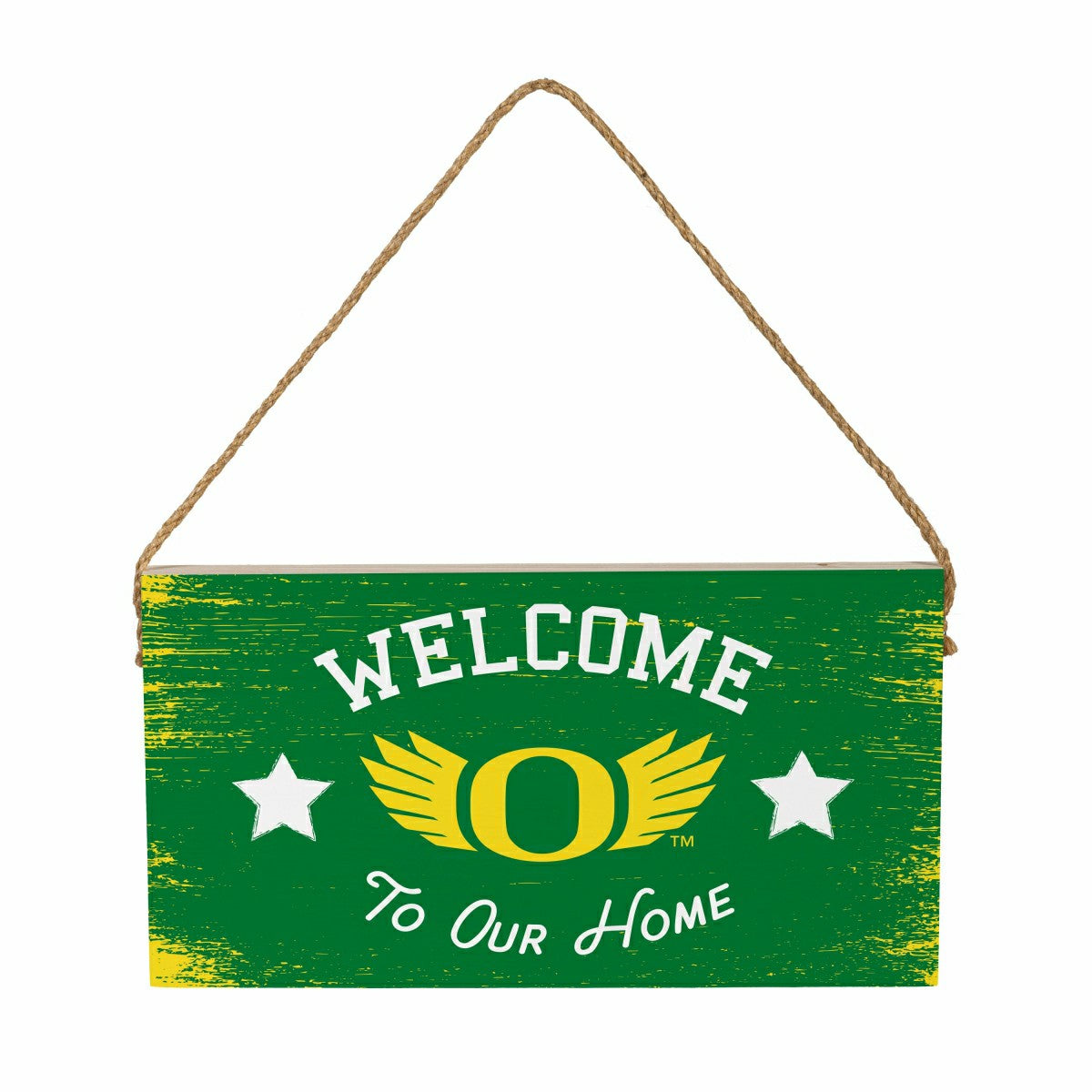 University of Oregon Wood Wall Sign, 6x11