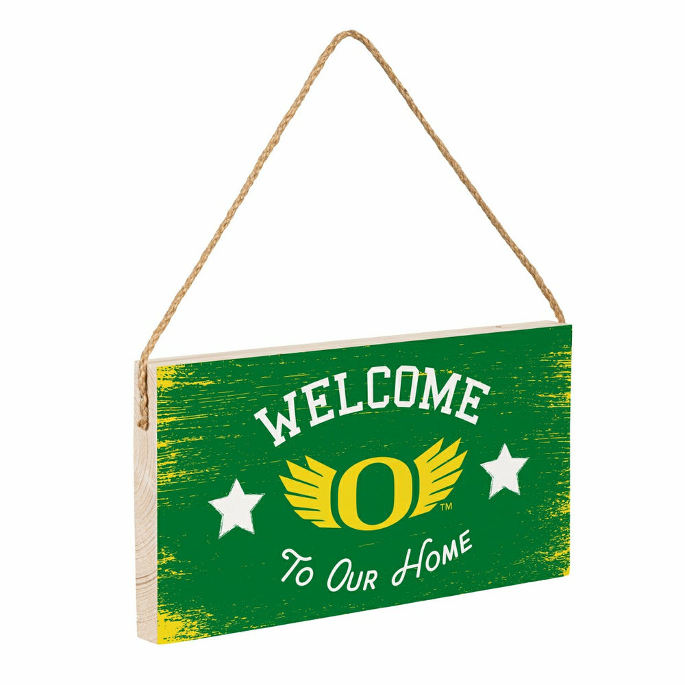 University of Oregon Wood Wall Sign, 6x11