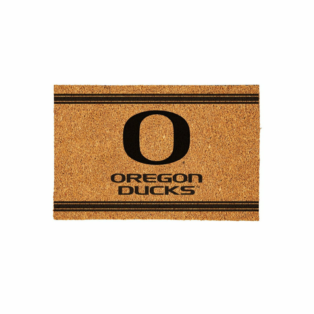University of Oregon Large One Color Coir Mat, 36"x24"