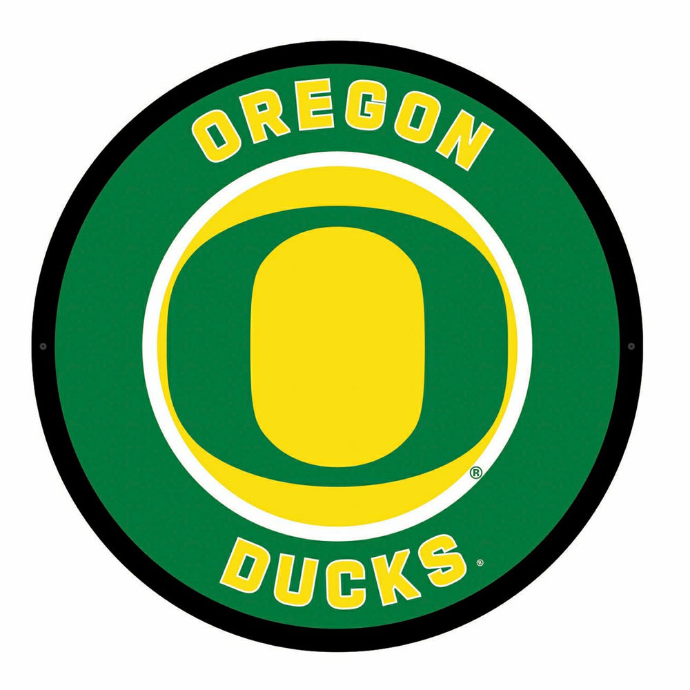 LED Wall Decor, Round, University of Oregon