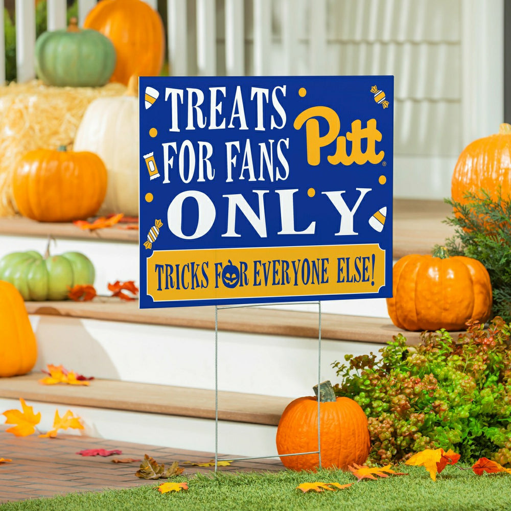 University of Pittsburgh Yard Sign, Halloween Treats for Fans